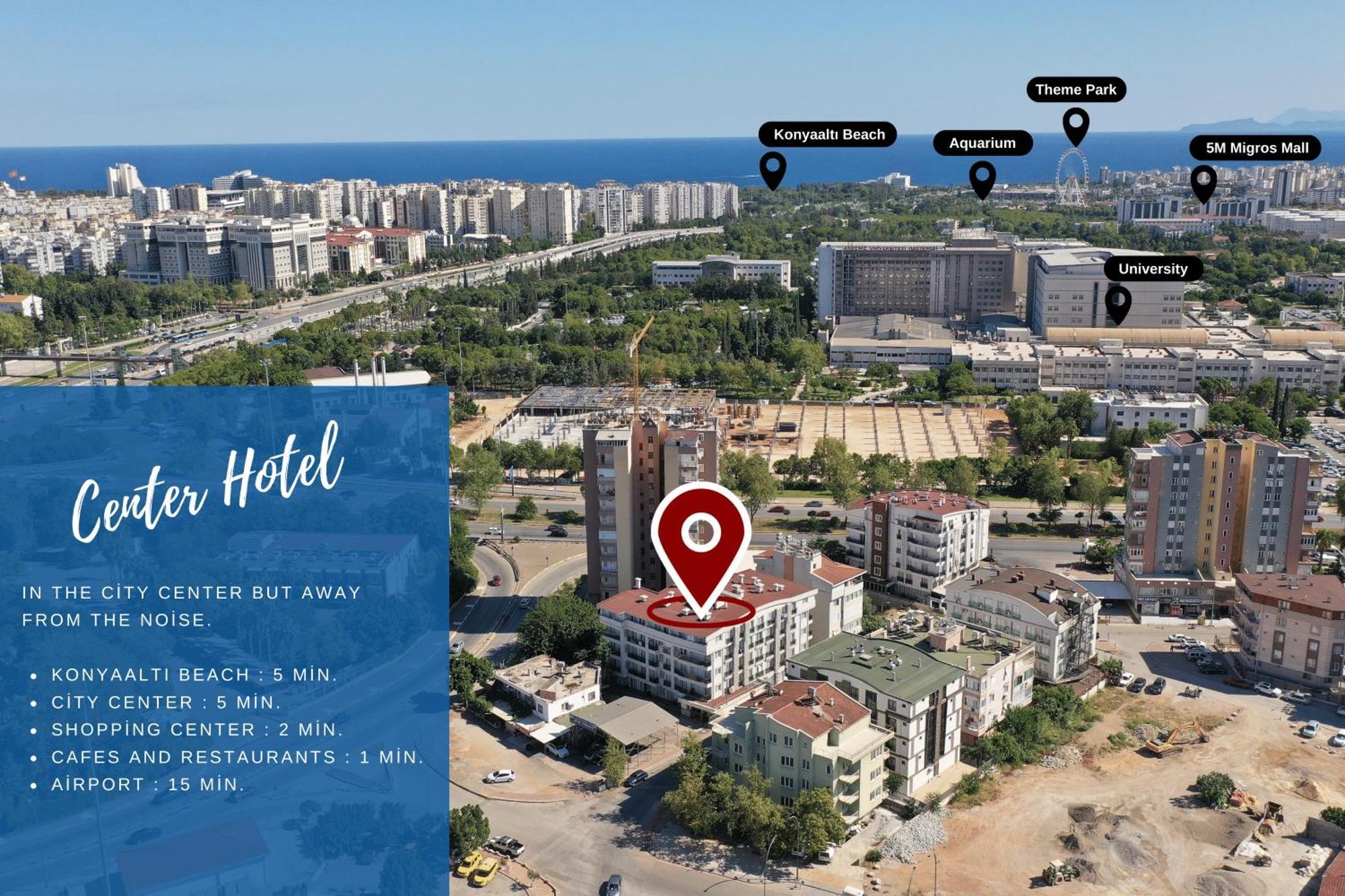 Antalya Residence Hotel Bagian luar foto