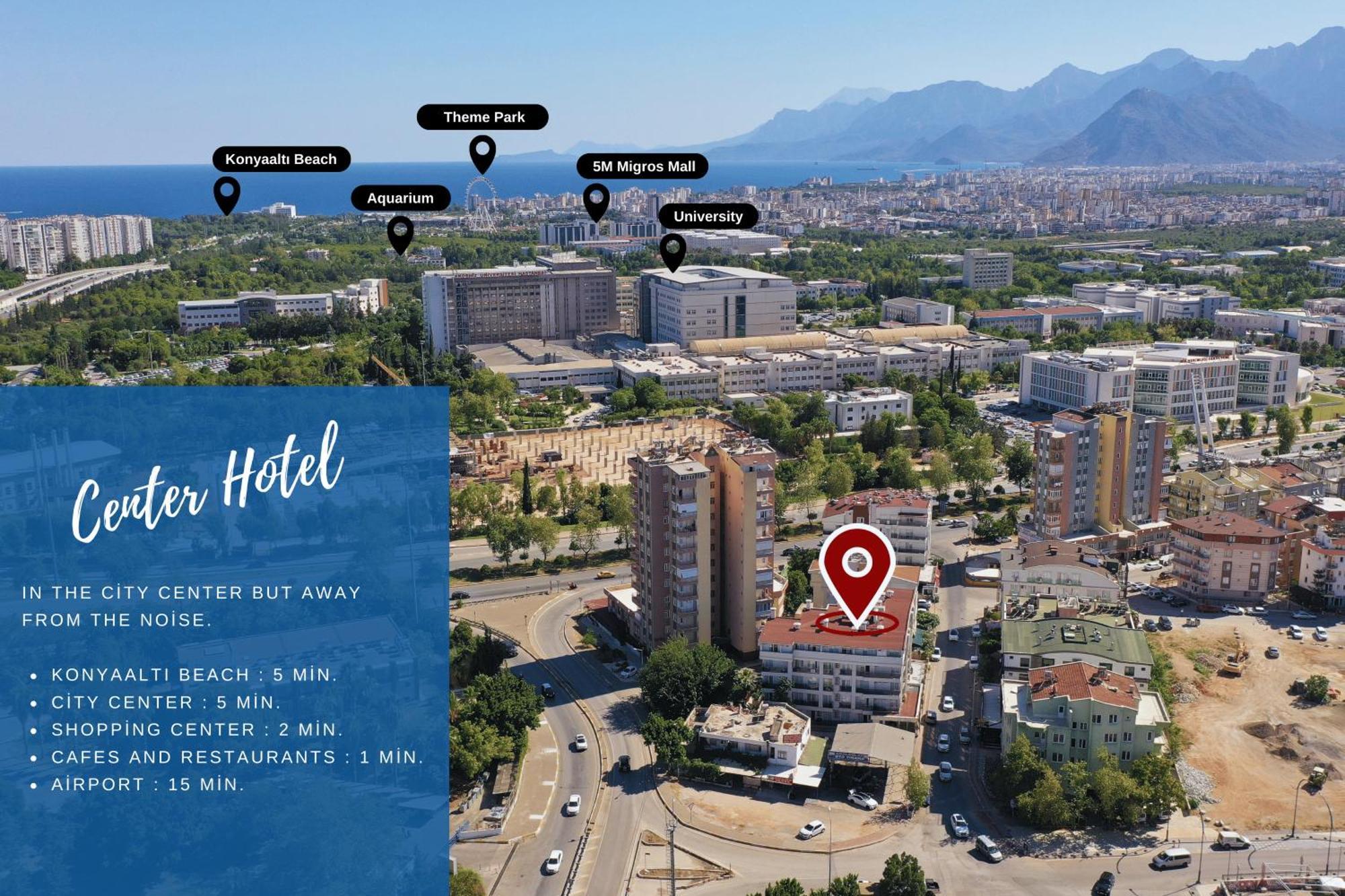 Antalya Residence Hotel Bagian luar foto