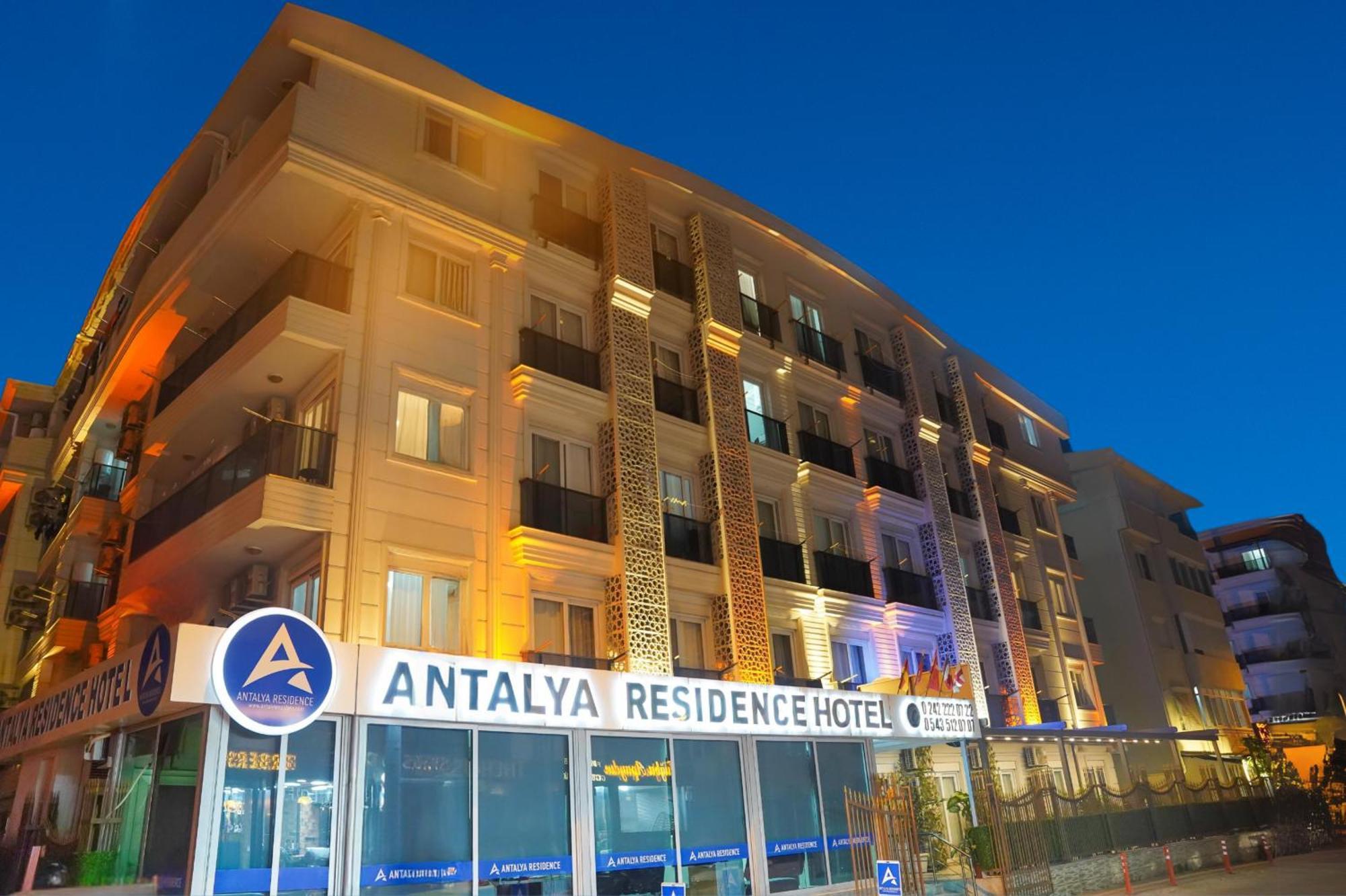 Antalya Residence Hotel Bagian luar foto