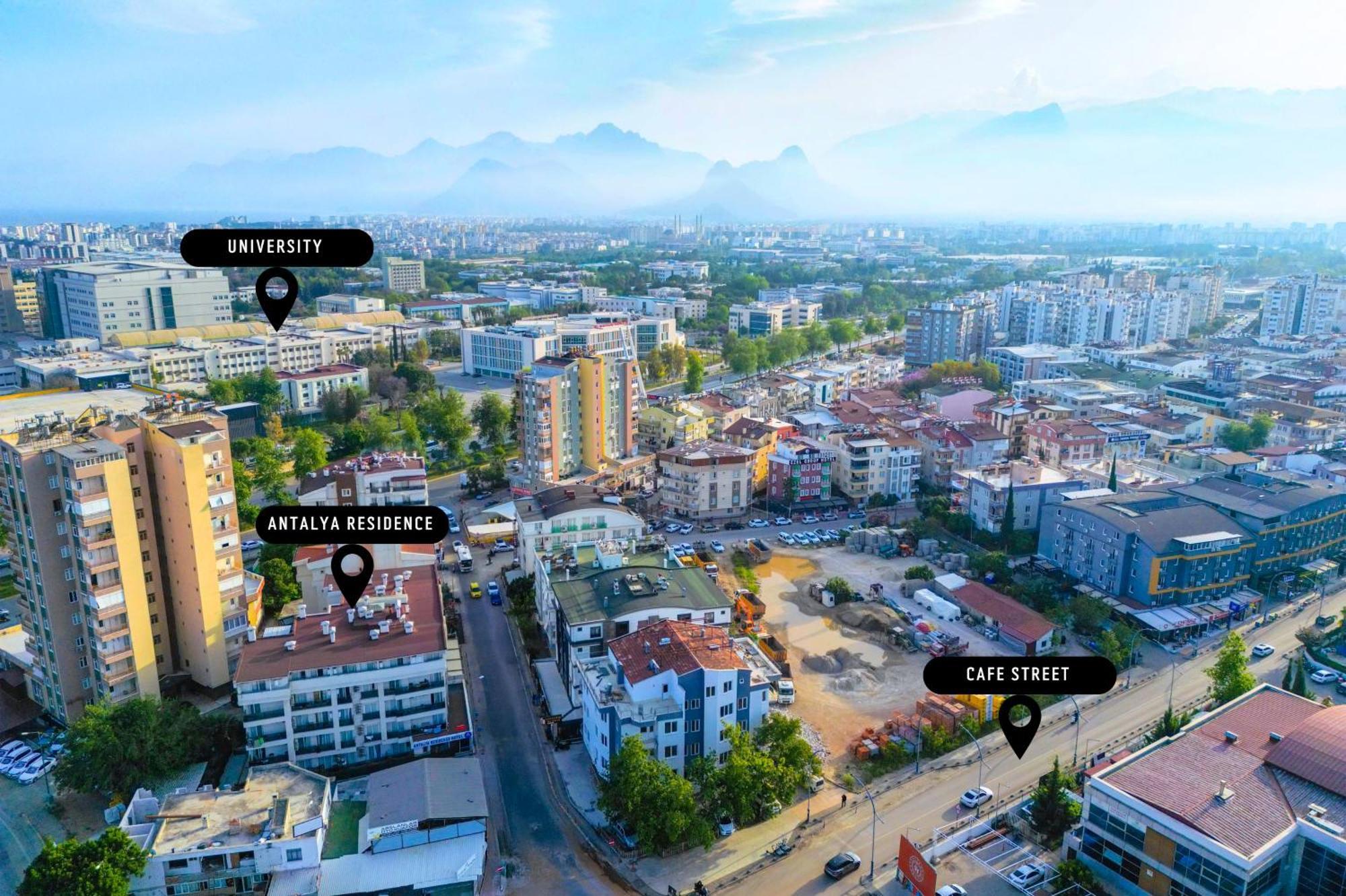 Antalya Residence Hotel Bagian luar foto