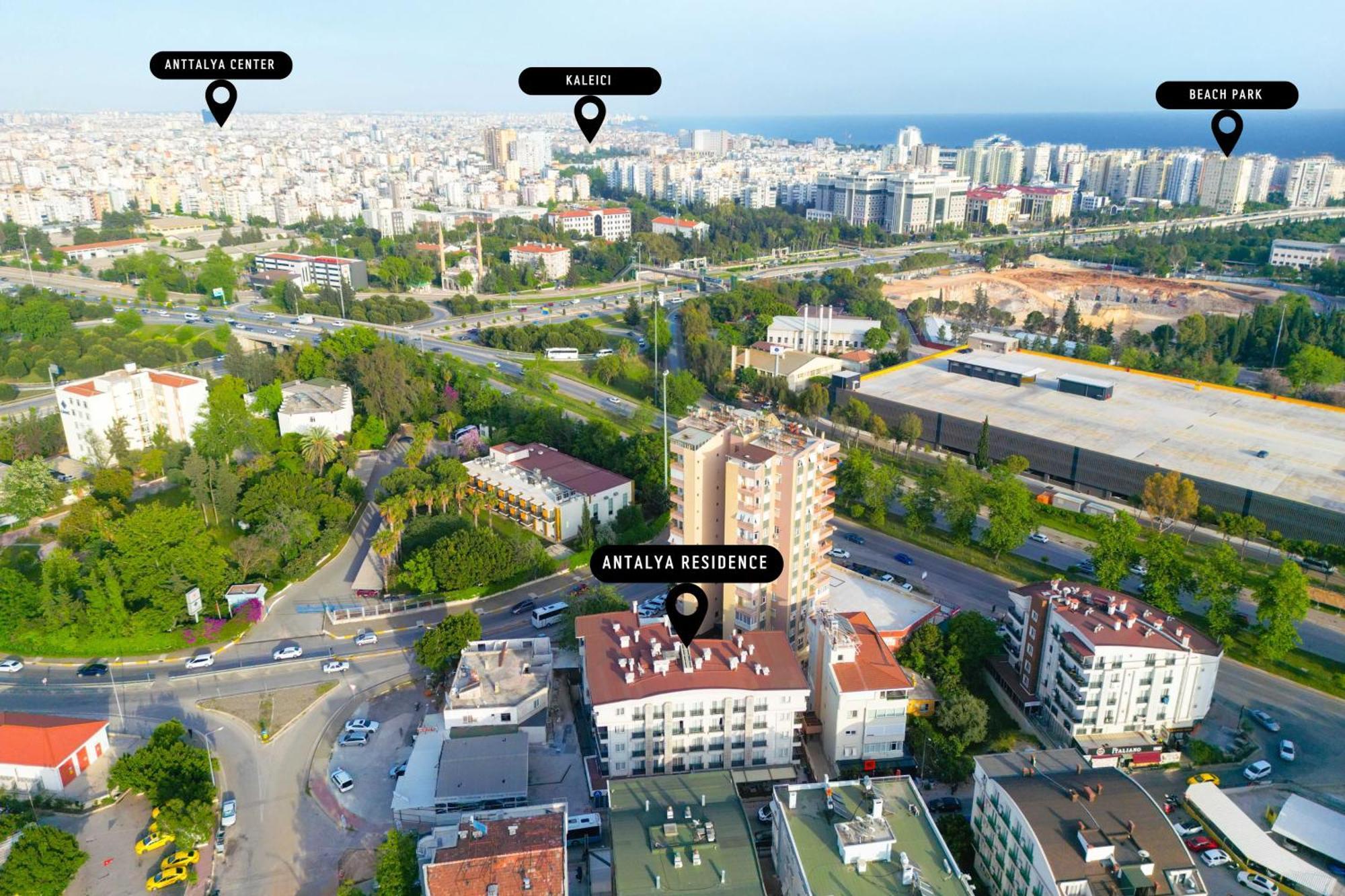 Antalya Residence Hotel Bagian luar foto