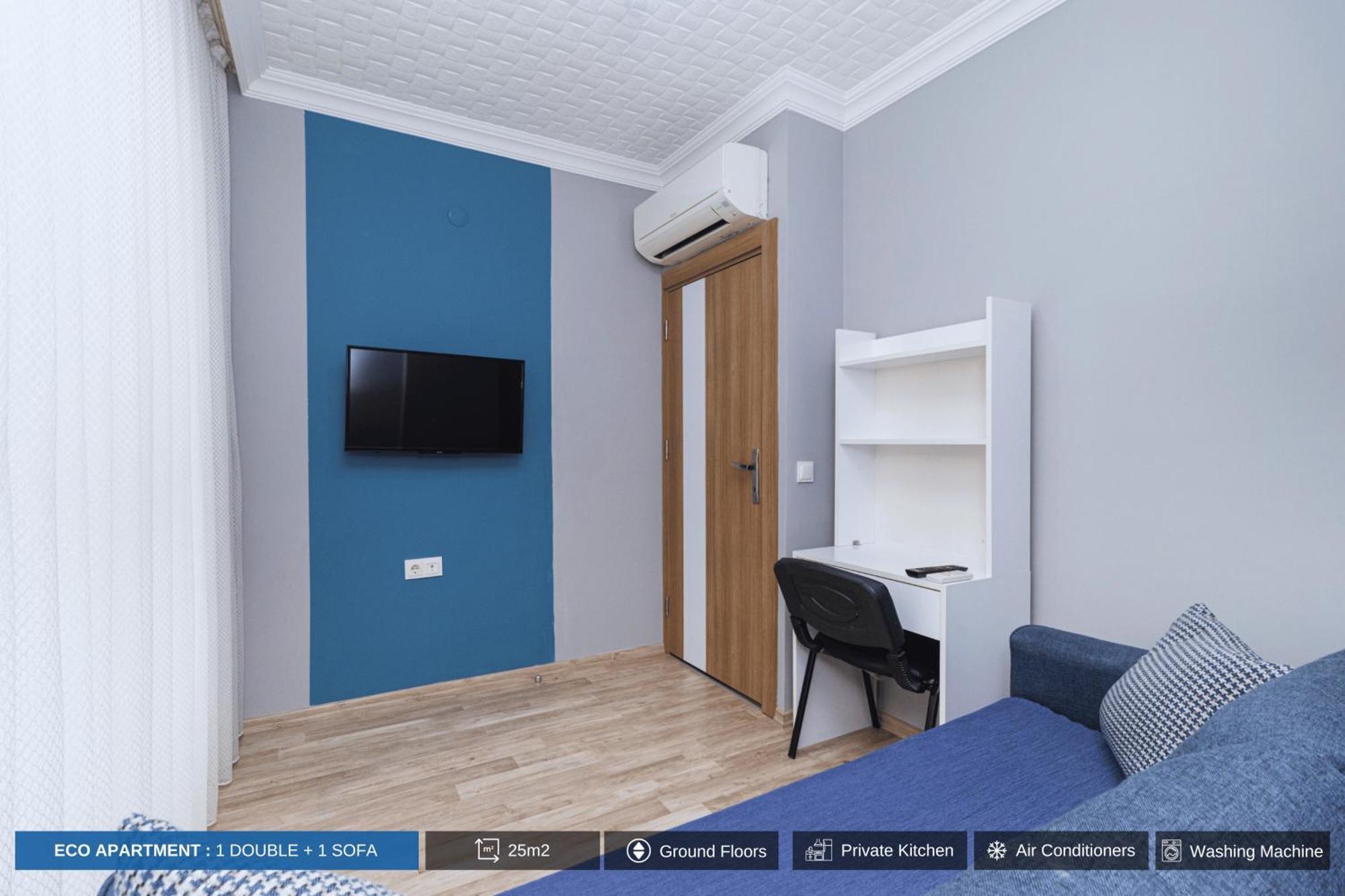 Antalya Residence Hotel Bagian luar foto
