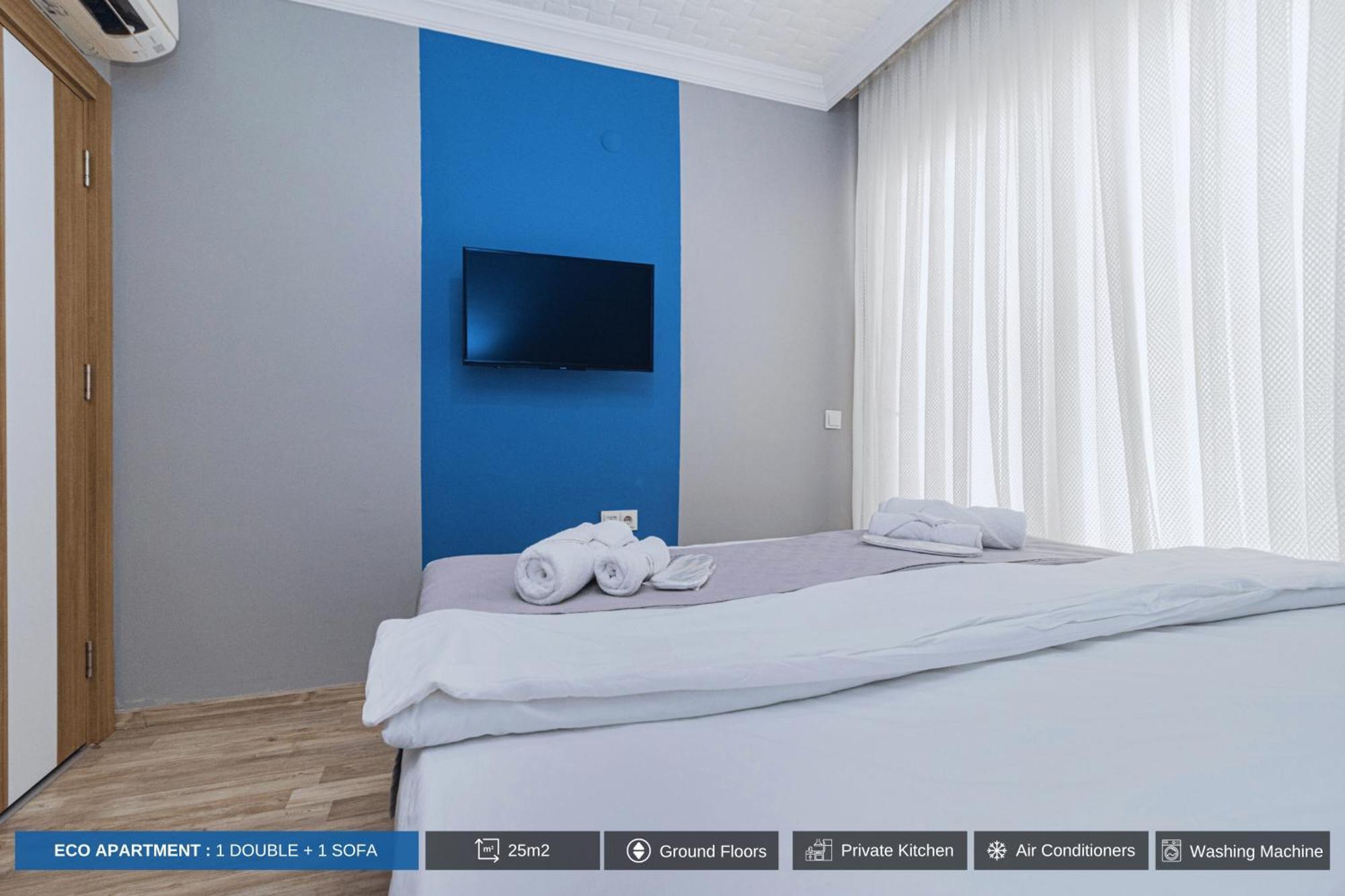 Antalya Residence Hotel Bagian luar foto