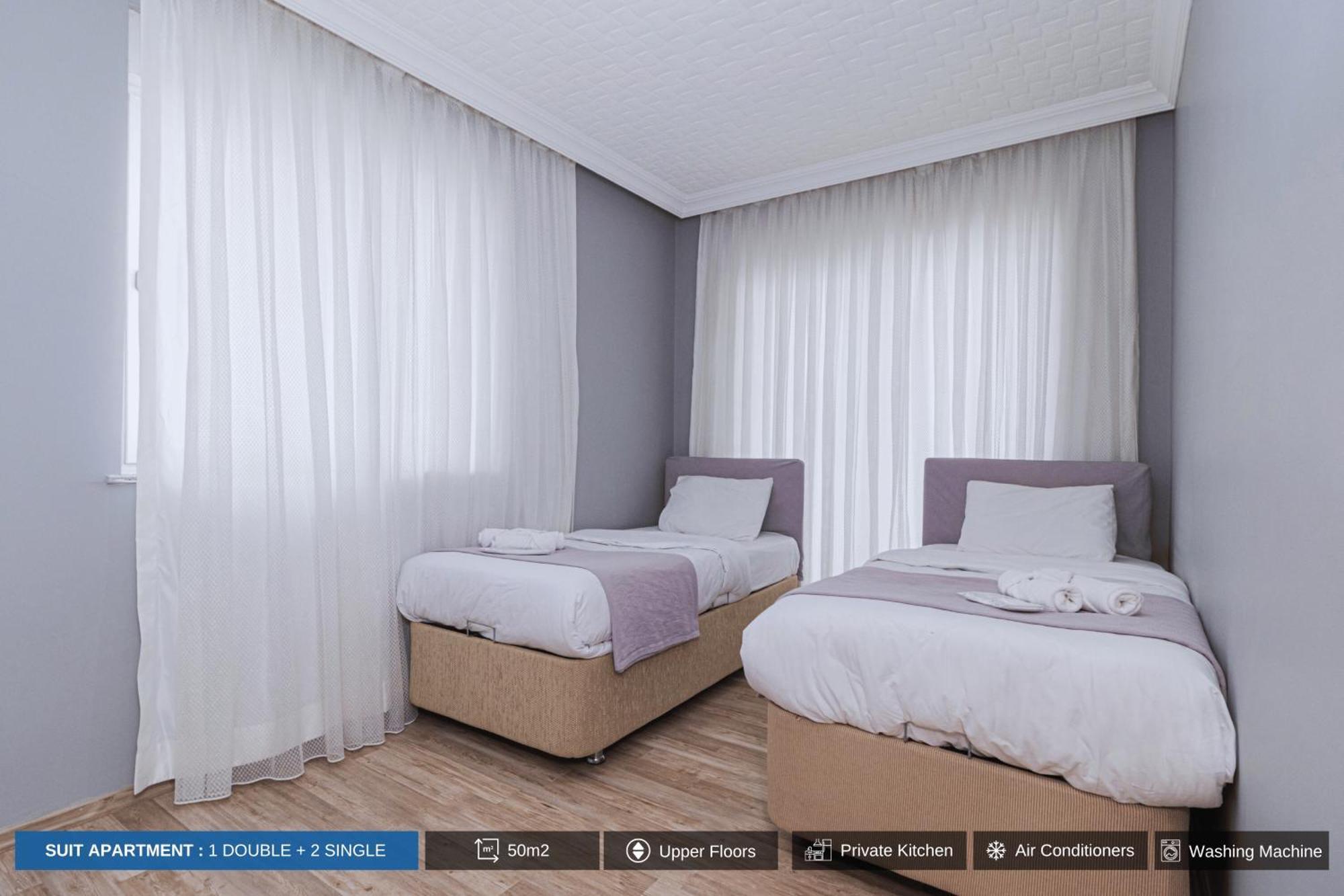 Antalya Residence Hotel Bagian luar foto