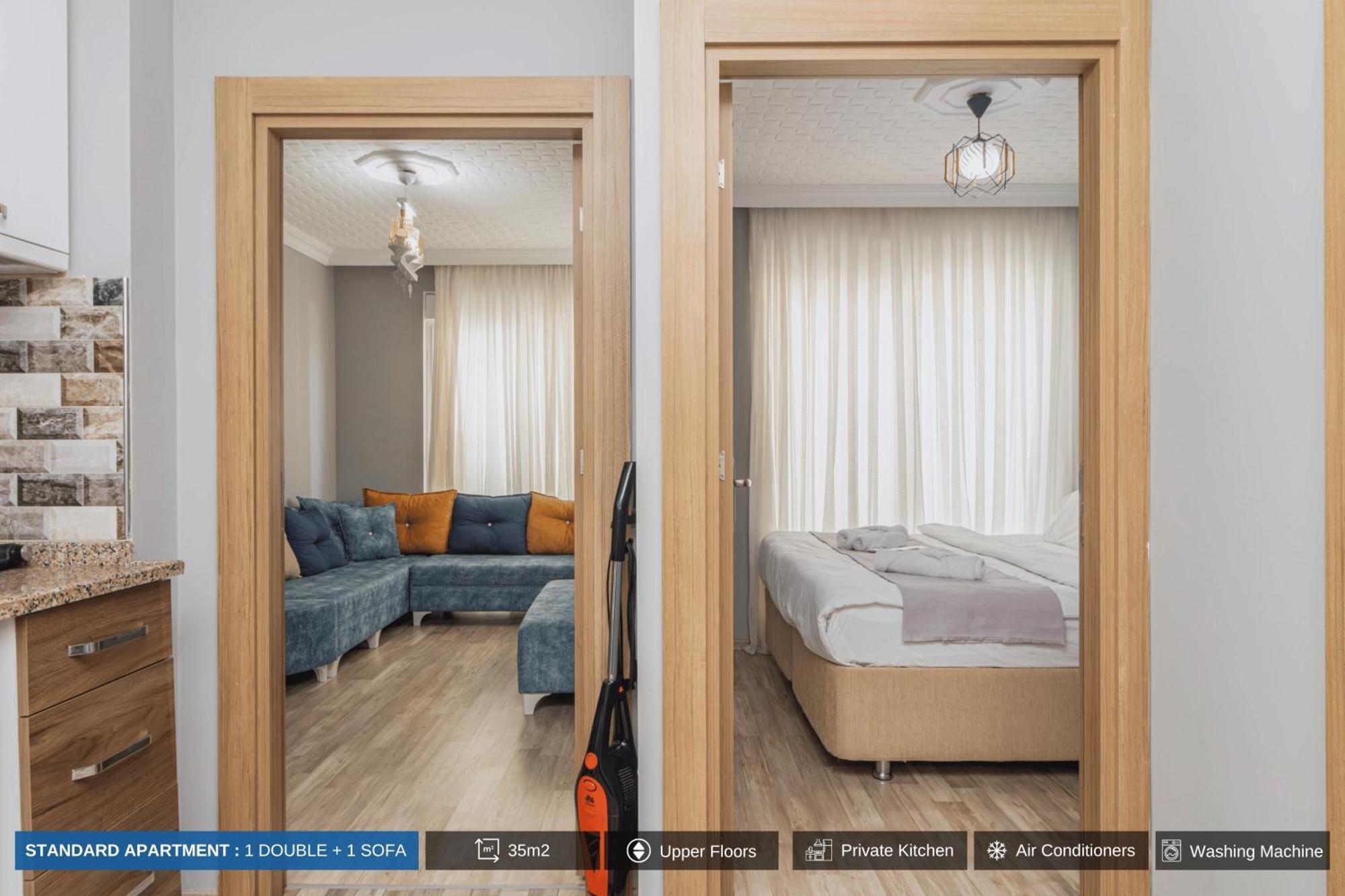 Antalya Residence Hotel Bagian luar foto