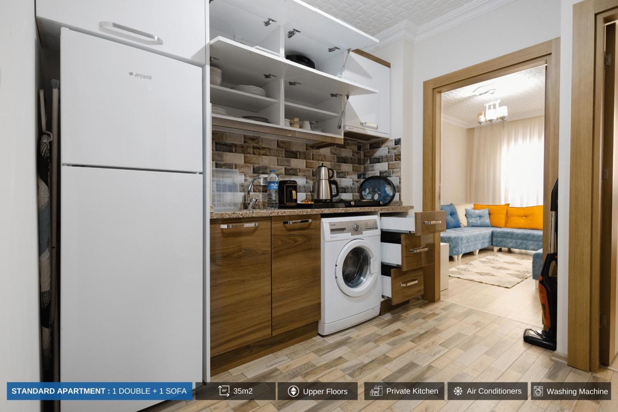 Antalya Residence Hotel Bagian luar foto